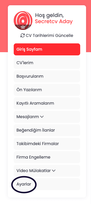 Üyeliğimi nasıl silerim?